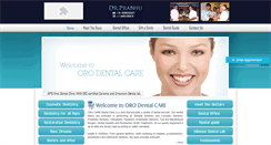 Desktop Screenshot of orodentalcare.com